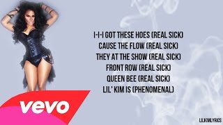 Lil Kim - Real Sick Ft. Jadakiss &amp; Biggie (Lyrics Video) HD