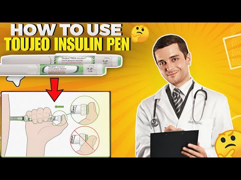 How to Use Toujeo Insulin Pen – Step-by-Step Injection Guide! 💉