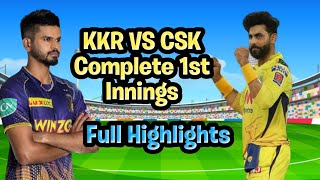 TATA IPL 2022 - CSK vs KKR Full Match Highlights | #ipl2022 #csk #kkr #ipllive #ipl #akashvani #news