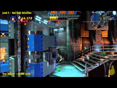 Lego Marvel Super Heroes: Level 6 Red Head Detention - Story Walkthrough - HTG