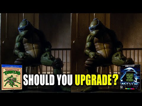 Teenage Mutant Ninja Turtles (1990) 4k UHD Review | 4k UHD vs Blu-ray BREAKDOWN!