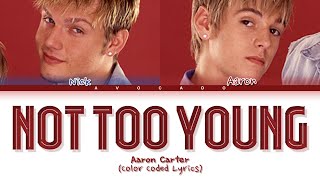 Aaron Carter, Nick Carter - Not Too Young, Not Too Old (Color Coded Lyrics)