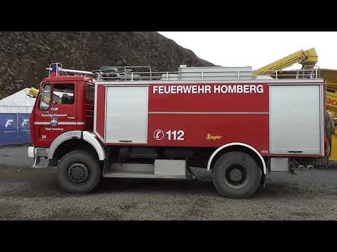 Mercedes-Benz 1719 as german fire truck - Feuerwehrauto LKW