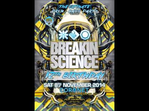 Logan D & DJ Sly - MC Bassman, Evil B, Eksman & Herbzie. Breakin Science 12th Birthday 2014