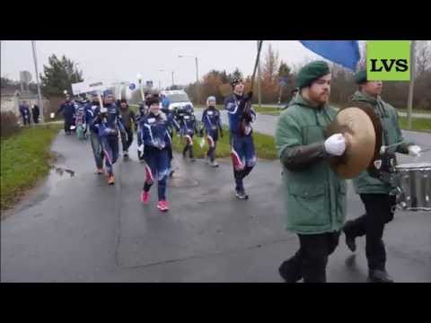 110-vuotias Kisa patikoi juhlaansa