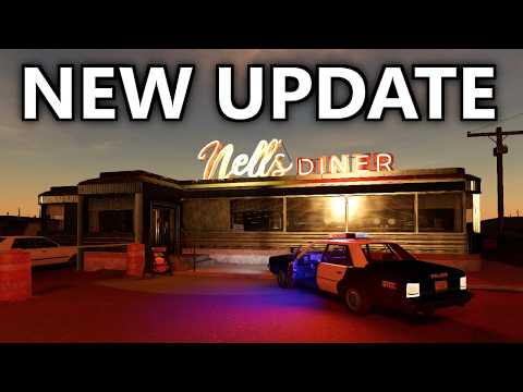 My First Look at the NEW MAP of Phasmophobia - Nell's Diner EXPLORED