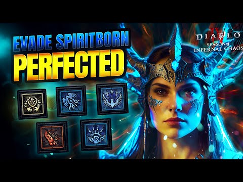The ULTIMATE Endgame Evade Spiritborn Build (No Mythics, Destroys T4 Content!) | Diablo 4 S10