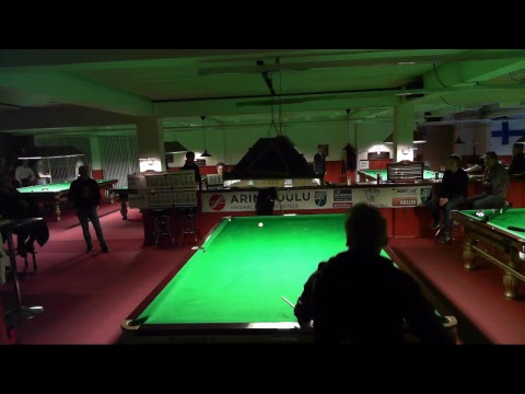 Nordic Snooker Championship Oulu 2018, Last 8, Antti Tolvanen FIN vs Benjamin McCabe SWE