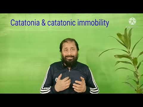 Catatonia & Catatonic Immobility  (Other Symptoms of Schizophrenia)