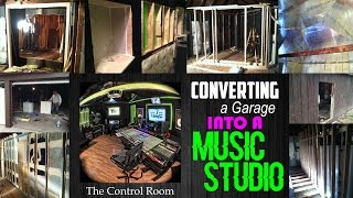 The Control Room - Converting A Garage Into A Music Studio
