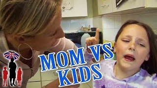 Angry Mom vs Tantruming 7yr Old In Naughty Corner 