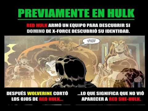 HULK ROJO VS SHE HULK ROJO  2