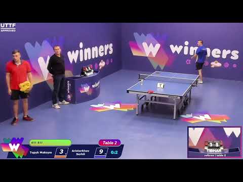 Winners League 12.10.21 Tupyk Maksym - Aristarkhov Serhii 18:30