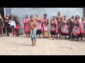 Eswatini traditional dance ( Kutsamba)