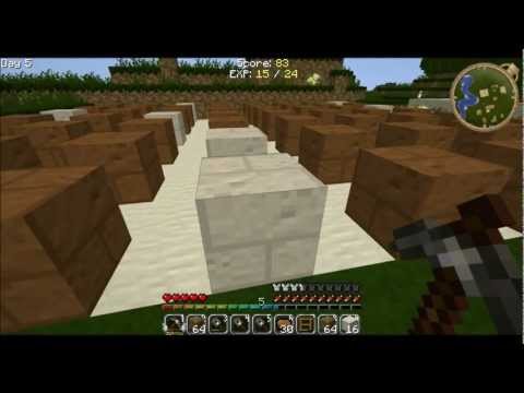 Minecraft Letsplay Yogbox 1.1 Ep.05 w/Fritz How to Make Mud Bricks