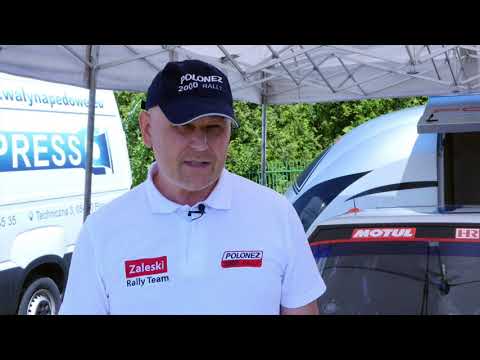 Piotr Zaleski przed PZM 76. Rajdem Polski
