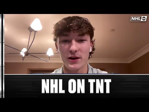 Islander's No. 1 Pick Matthew Schaefer Joined TNT to Share His Own #HockeyFightsCancer Story 💜