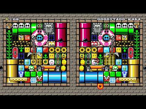 Haunted Mirror by BigRedBoy 🍄Super Mario Maker 2 Switch 2 No Commentary #dsf