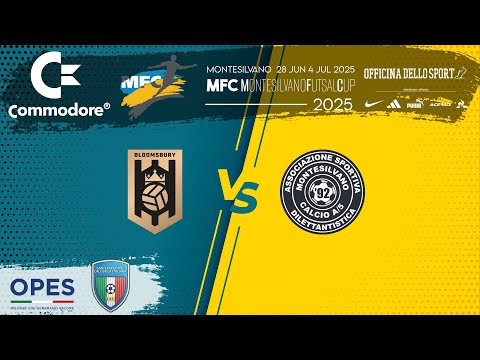 Montesilvano Futsal Cup 25 - UNDER 19: BLOOMSBURY FUTSAL vs ASD MONTESILVANO C5 | Full Match