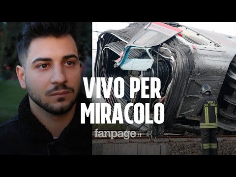 Frecciarossa deragliato, il racconto di Federico: "Potevamo morire tutti, incredulo di essere vivo"