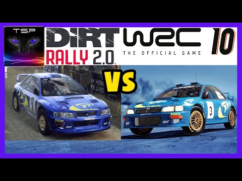 DiRT Rally 2 vs WRC 10 ► Side by Side comparison in Rallye Monte-Carlo: snowy asphalt
