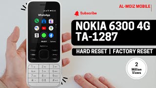 Nokia 6300 4G TA-1287 | Hard Reset | How To Factory Reset via Recovery Mode