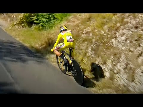 Vingegaard Takes Huge Risks in Final TT | Tour de France Stage 20 2022