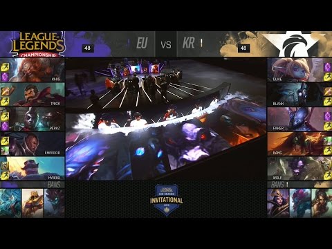 G2 vs SKT Highlights - G2 ESPORTS vs SK TELECOM T1 - 2016 MID-SEASON INVITATIONAL