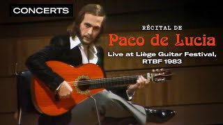 Paco de Lucía | Live at Liège Guitar Festival | 1983