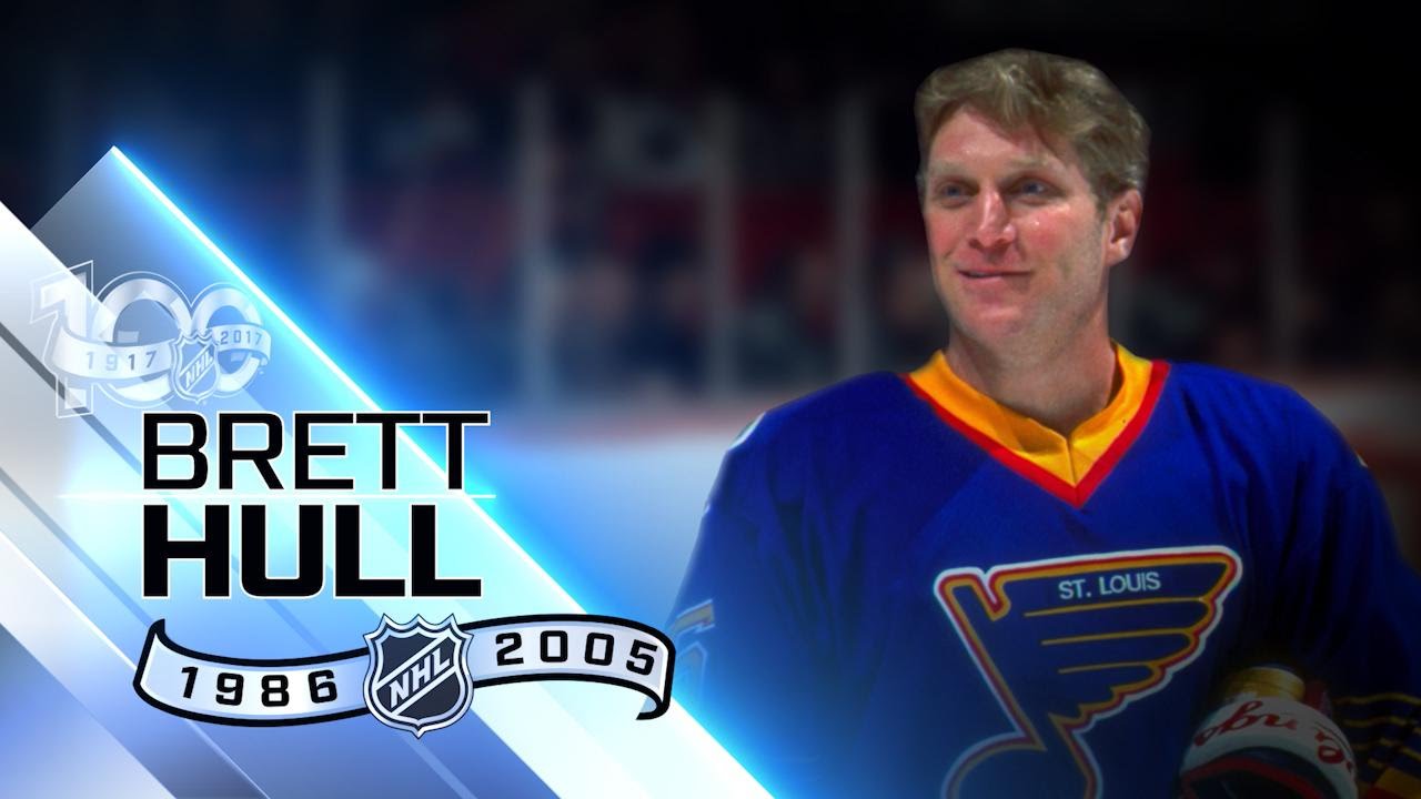 Brett Hull fourth leading goal-scorer in NHL
