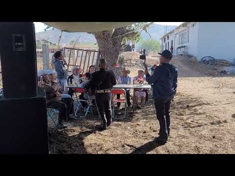 Cumpleaños de la señora Paula Santiago Vega, San Martín de los Cansecos, Ejutla, Oaxaca. Fiesta.