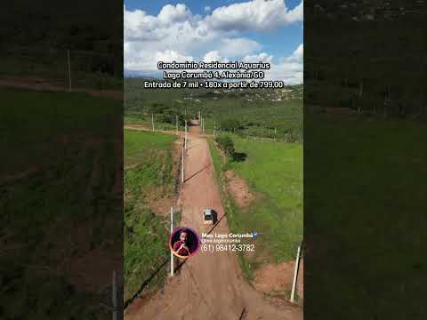 Condomínio Residencial Aquarius no Lago Corumbá IV em Alexânia/GO