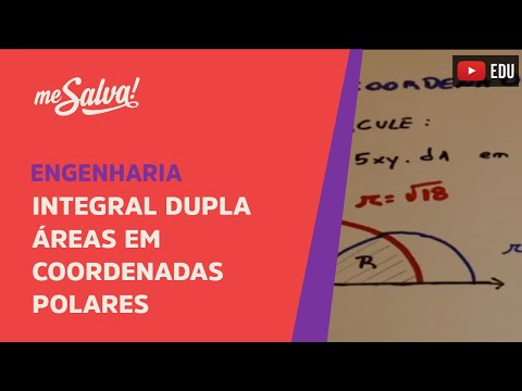 Me Salva! Integral dupla - Área em coordenadas polares