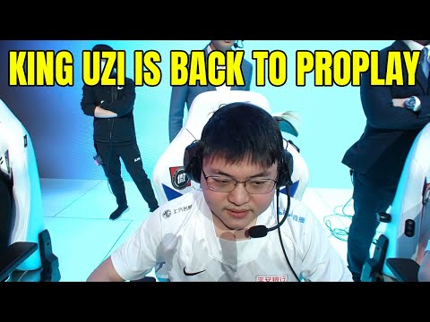 KING UZI IS BACK TO PROPLAY (BLG vs IG LPL 2022)