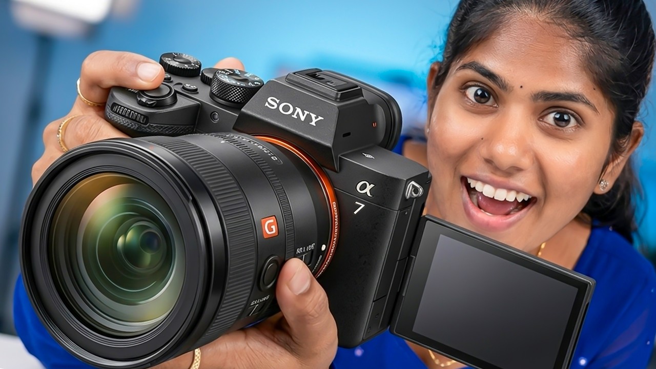 📸Sony A7v Camera வாங்கியாச்சு🤩 ₹2,80,000-க்கு Worth-ஆ❓