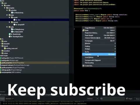 Android Rest Tutorial - CRUD Application RETROFIT Latest