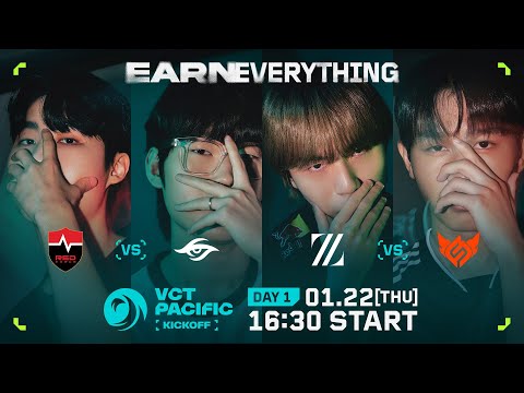 VCT Pacific 2026 : KICKOFF - Day 1