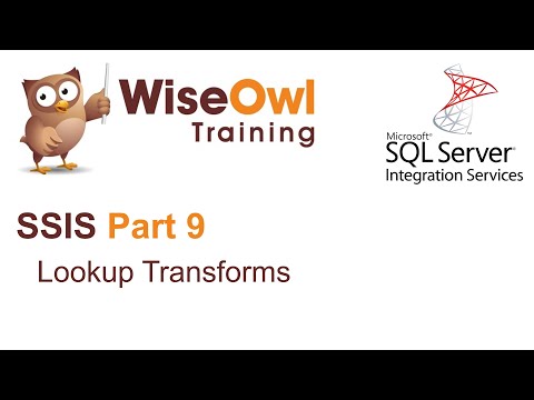 SQL Server Integration Services (SSIS) Part 9 - Lookup Transforms