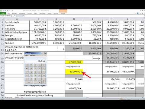 Wie du sehr gut den Betriebsabrechnungsbogen BAB mehrstufig lernen kannst Aufgabe 1