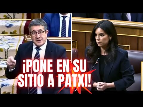 Pepa Millán (VOX) echa por tierra el enésimo show censor de Patxi López (PSOE) en el Congreso