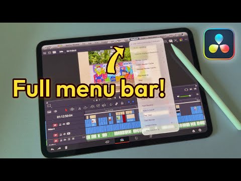 DaVinci Resolve for iPad HUGE Update! Full Desktop Experience🤩