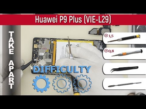 How to disassemble 📱 Huawei P9 Plus (VIE-L29) Take apart Tutorial