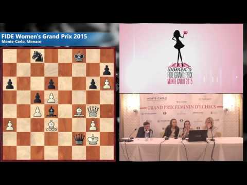 Round 1 Muzychuk Mariya (UKR) 1 - 0 Stefanova Antoaneta (BUL)