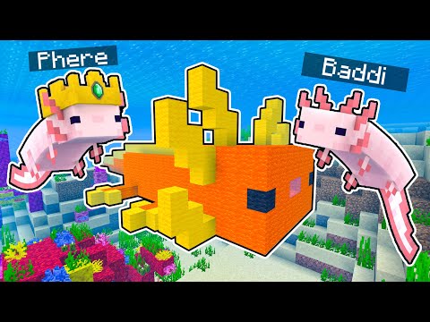 HO COSTRUITO LA CITTÀ AXOLOTL SOMMERSA PER LA BIG REGINA! - Big Vanilla