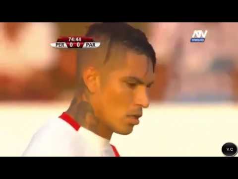 Paolo Guerrero Amazing SUPER Goal HD - Peru vs Paraguay 08.06.2017