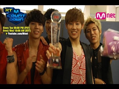 Rt Mcountdown 1st episode-Infinite first prize