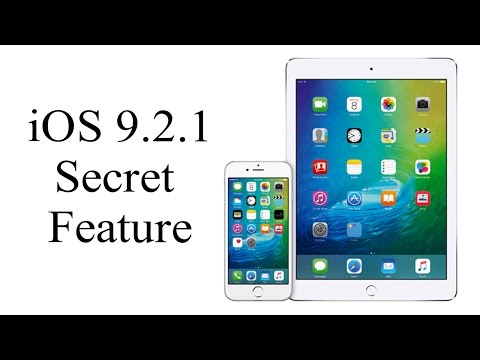 Apple iOS 9.2.1 Has A Great Secret Feature