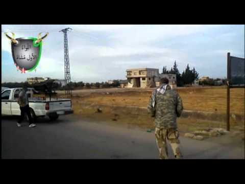 استهداف مقرات قوات النظام في ريف حمص بواسطة راجمة صواريخ كاتيوشا من قبل اللواء الأول مشاة