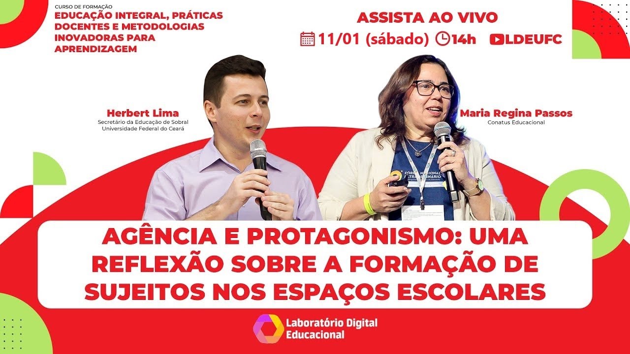 [AULA 57] Agência e Protagonismo  Uma Reflexão sobre a Formação de Sujeitos nos Espaços Escolares