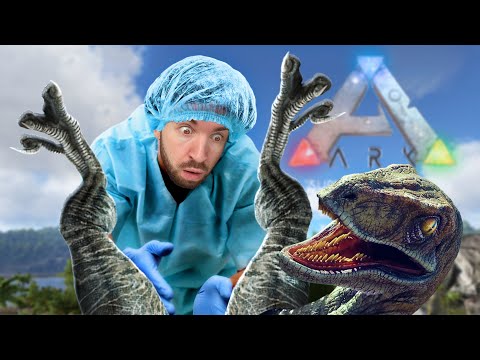 ПРИНИМАЮ РОДЫ У ДИНОЗАВРА в ARK